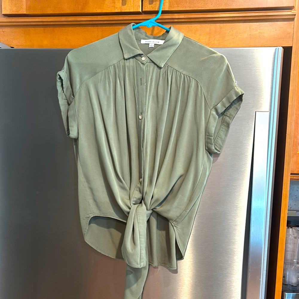 Adorable Olive Womens Blouse